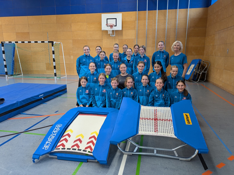 Gerätturnen mit neuen Geräten
